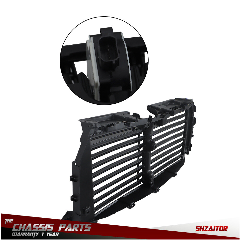 Upper Radiator Grille Air Shutter Assembly W/ Motor 2015-16 2017 For Ford F-150