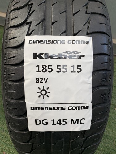 4 GOMME KLEBER 185 55 15 82V DINAXER USATI ESTIVE mm5.0-5.5 70/75% DOT3915 - Foto 12 di 12