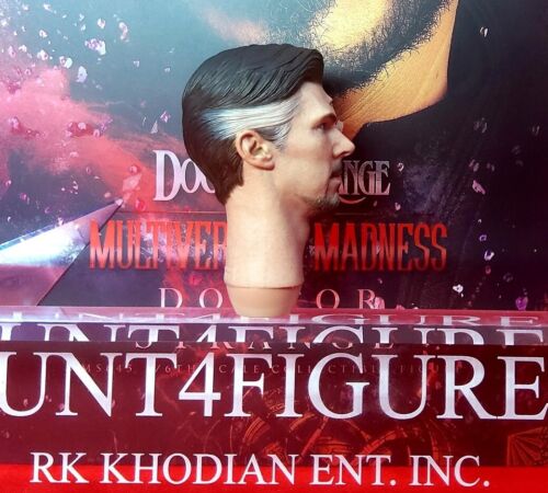 Hot Toys MMS645 Doctor Strange Multiverse 1/6 Figure's 3rd Eye Head Sculpt Only - Picture 3 of 13