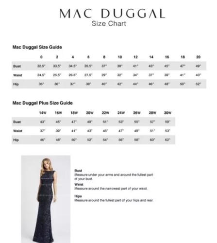 Mac Duggal NWT Nude Silver Sequin Long Open Back Dress Style 5687 Sz 12 - Picture 9 of 9