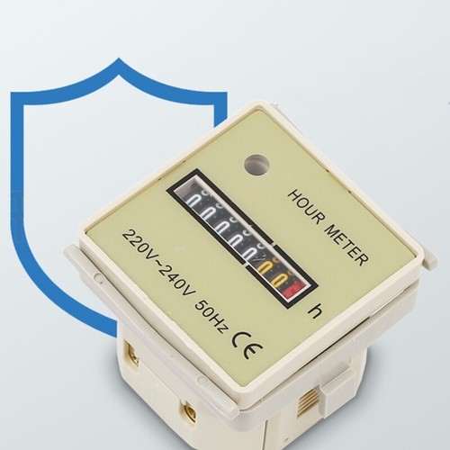 100-240V Digital Display Hour Meter Accuracy Hour Meter High Accuracy Timers - Picture 4 of 8