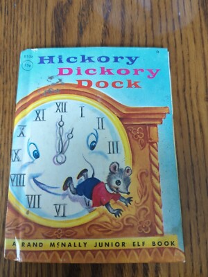 Hickory Dickory Dock Rand McNally Elf Book Vintage 1964