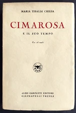 CIMAROSA Maria Tibaldi Chiesa Treves 1939