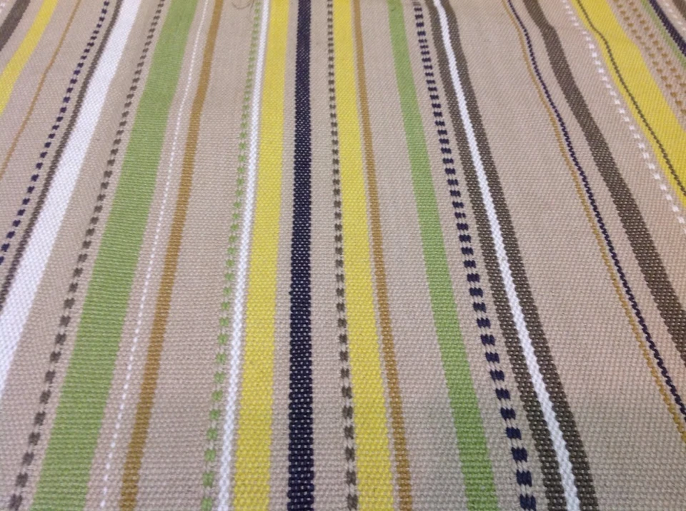 Tela de tapicería a rayas tejida Kravet-rayas Cusco/pistacho (32507-316) 1,30 yardas Foto 3 de 3