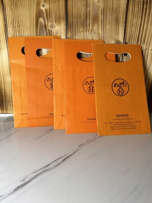 Konvolut Hermes Tragetasche Bag Geschenktüte Tüte 5 Stück 