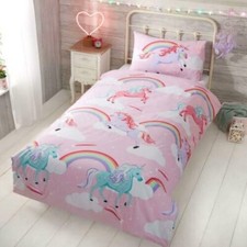 My Little Unicorno Piumini Cover Set Policotone Camera da Letto Ragazze