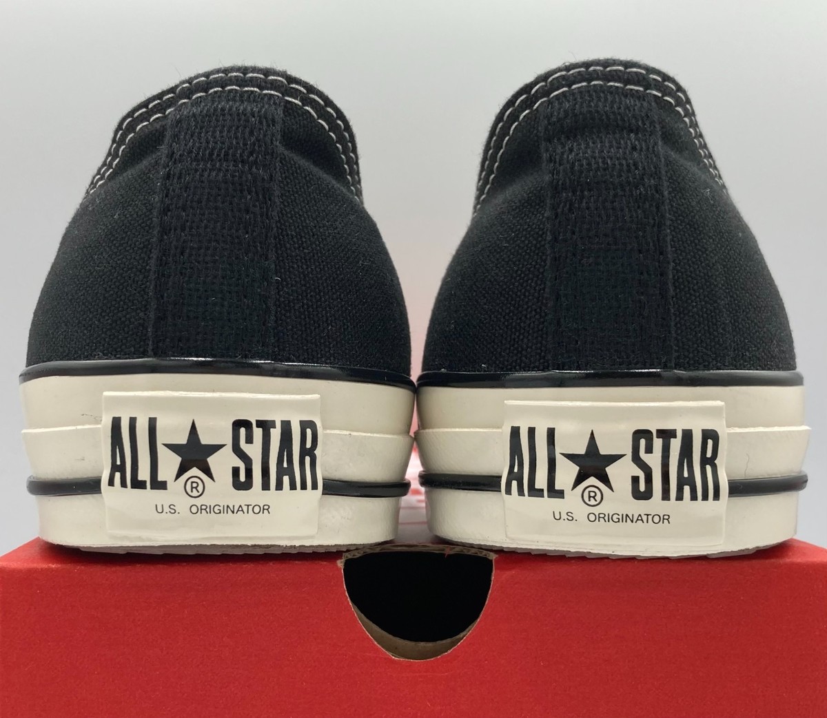 Converse Chuck Taylor US Originator Black Low Top US 9 27.5cm New
