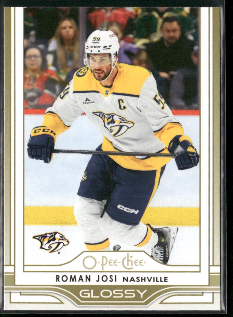 Roman Josi 2025-26 Upper Deck O-Pee-Chee Glossy Gold #OG-20
