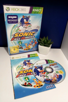 Sonic Free Riders - XBOX 360 Kinect Spiel / Sega / Gut mit Anleitung  