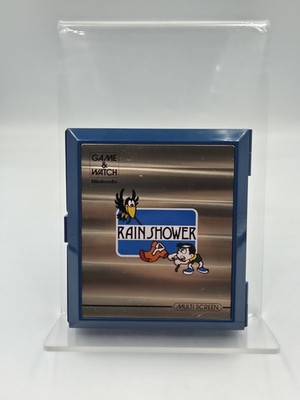 Nintendo Game & Watch Rain Shower Konsole Console 1983 Multi Screen