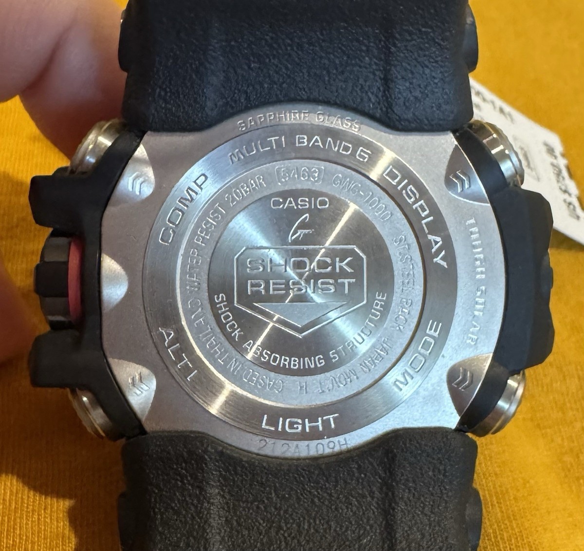 Casio GWG1000-1A1 Wristwatch for Men for sale online | eBay