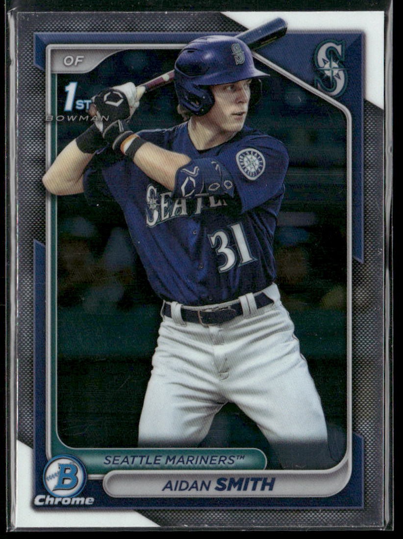 2024 Bowman #BCP-45 Aidan Smith Chrome Prospects Refractors #/499