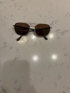 Gold Trim Ray Bans