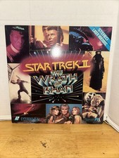 Star Trek II The Wrath Of Khan 1982 LASER DISC Paramount Video Video LaserDisc