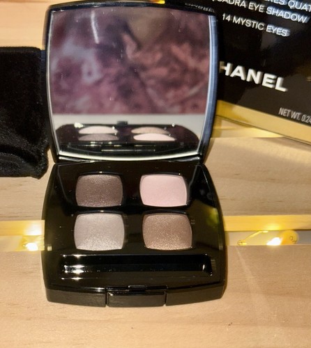 CHANEL Les 4 Ombres Quadra Eye Shadow 14 Mystic Eyes .24 oz AUTHENTIC 🔥 - Picture 6 of 6