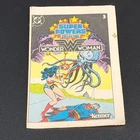 Kenner DC Super Powers Collection Wonder Woman Mini Comic Book #3 1983 Vintage