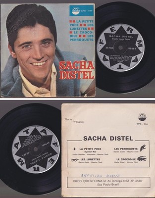 SACHA DISTEL 33 TOURS EP 7'' BRAZIL LA PETITE PUCE