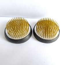 Set of 2 NEW Flower Frogs Rubber Weighted Bases