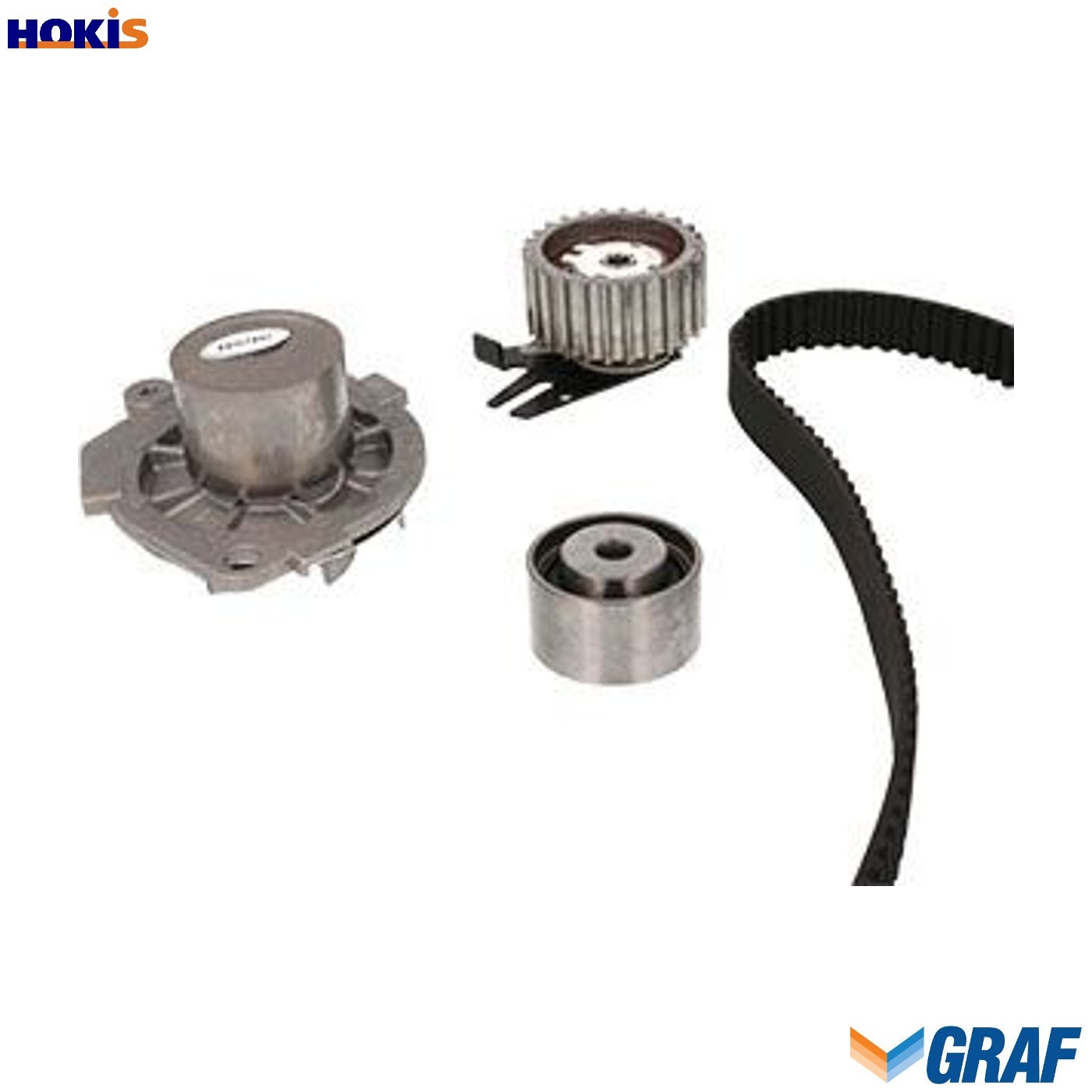WATER PUMP & TIMING BELT KIT KP672-5 FOR FIAT 185 A2.000 2.4L 5cyl MAREA
