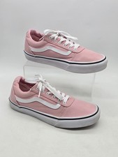 Vans Ward Canvas Sneakers Powder Pink Youth Size 5.5