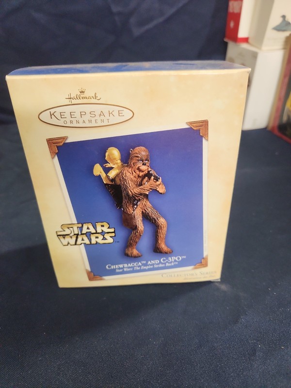 Hallmark Star Wars Ornament Chewbacca And C-3PO 2004