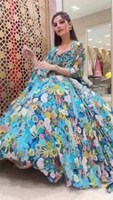 Traditional Ethnic Bollywood Faux Georgette Lengha Choli 15-DC6