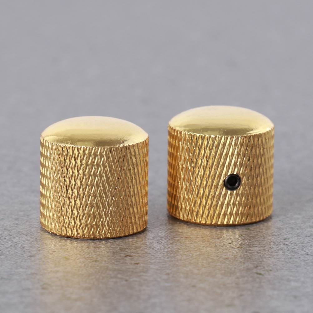 2 Pcs Hand Volume Tone Control Knob Replacement Bass Rotary Knobs