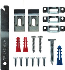Frame Lock Security Hanging Kits with T-Head Screws - 25 Pack - Anti-Theft Secur