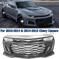 For 2010-2014&2014-2015 Chevy Camaro 5TH to 6th Gen ZL1 Front Bumper Cover Kit