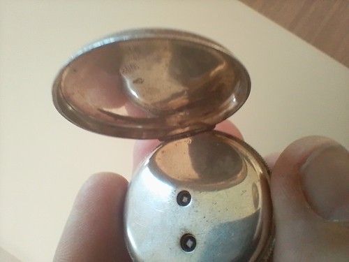 Swiss Silver Pocket Watch Spares Repair 0.800 silver 39.9mm diameter - Picture 12 of 18