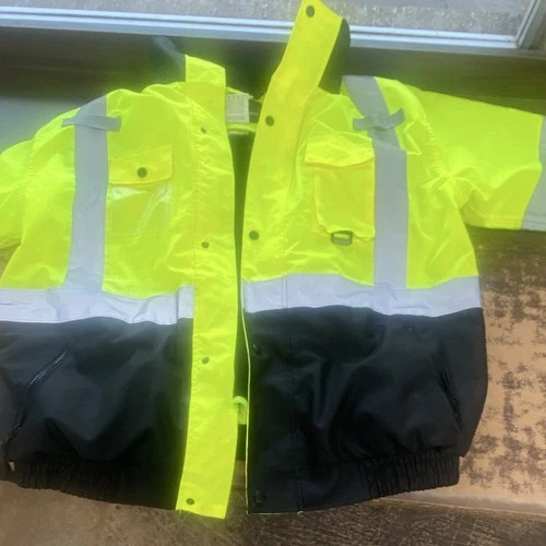 PIP Protective Industrial Products High Visibility Jacket XL Yellow/Black Type … - product listing photo