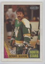 1987-88 O-Pee-Chee Blank Back Dennis Maruk #117 k5i