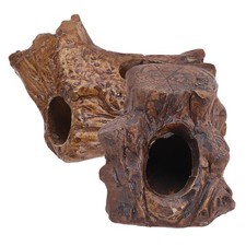 2 Pcs Shrimp Hide Hides for Aquarium Decoration Hideout Small Ornaments Hiding