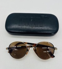 Vintage DKNY Donna Karan Eyeglasses D-056 COL 3881 Tortoise Shell Glasses