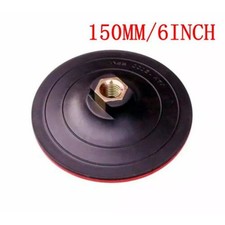 Hook & Loop BACKING PAD Angle Grinder 150mm M14 & Drill Attachment for Sand Disc