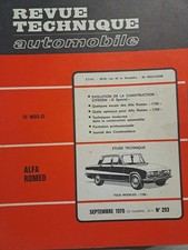 Revue technique Alfa Romeo SPIDER