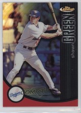 2001 Topps Finest Refractor /499 Shawn Green #20 5xh