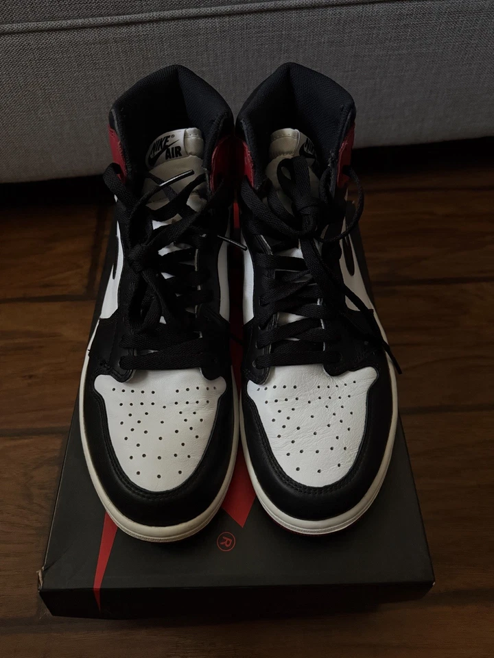 Jordan 1 Retro Alto OG Puntera Negra 2016 9,5 M Foto 3 de 4