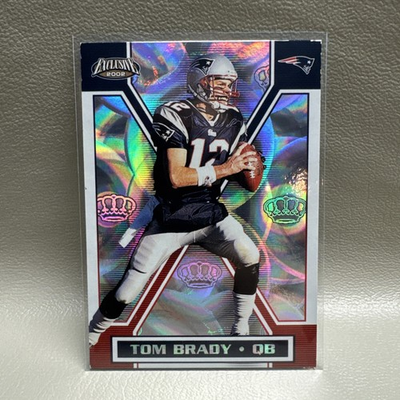 #ad Tom Brady 2002 Pacific Exclusive Silver Refractor #97 New England Patriots $24.00