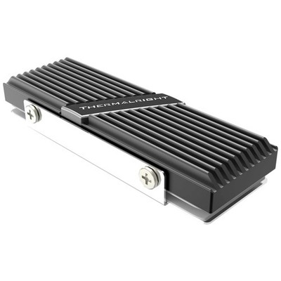 Einfach zu installierender Aluminium Kühlkörper für M.2 2280 SSDs - Schwarz