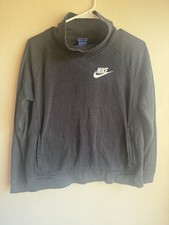 Nike Black Mock Neck Sweatshirt - Youth XL