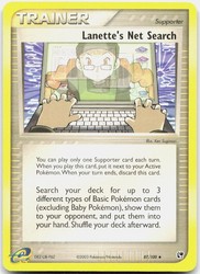 Lanette's Net Search 87/100 EX Sandstorm