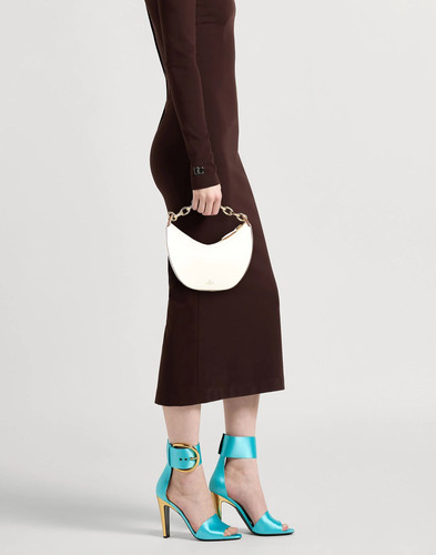 Valentino Garavani - Women - Leather Hobo bag - Ivory