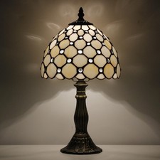 Small Tiffany Lamp Stained Glass Desk Lamp Vintage Tiffany Bedside Table Lamp...