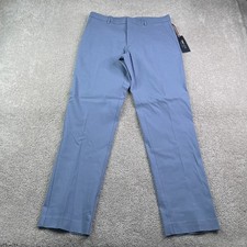 NEW Tommy Hilfiger Pants Mens 33x32 Blue TH FLEX Wrinkle Resistant Trousers NWT