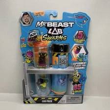 Mr Beast Lab Pack 1 Kit Atomic Series Lab Swarms 5 Micro Beasts Inside by Moose