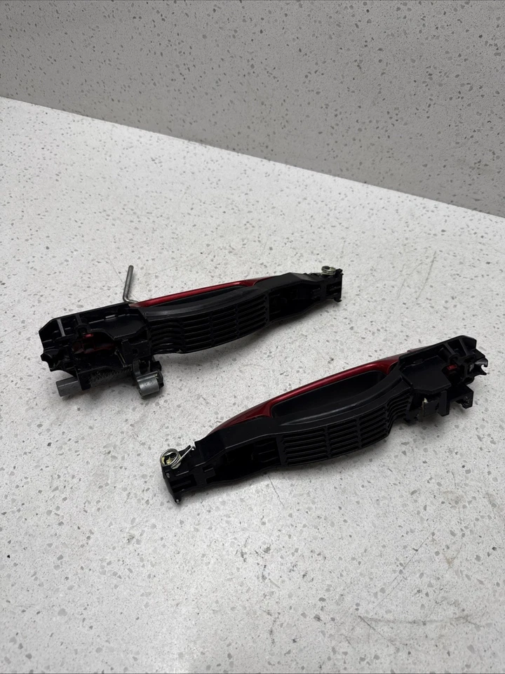 2016 - 2023 Mazda Cx-5 Front Right & Left Outside Door Handle Red OEM Pair Foto 2 de 4