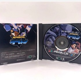 Detonator Orgun Sega Mega CD Japan Import Adventure Game Hot-B New Sealed