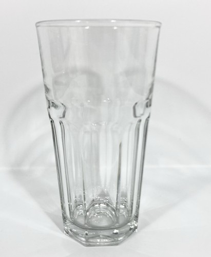 Vtg Libbey Duratuff GIBRALTAR Tumbler 8 Panel Glass HEAVY 6 5/8" Tall 20 oz. EUC - Picture 9 of 12