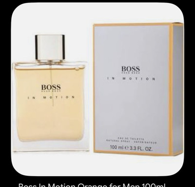 HUGO BOSS Boss In Motion Eau de Toilette Spray, Regular Size 3.3 fl oz